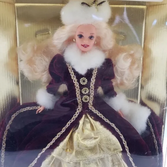 Vintage 1996 NIB original box Barbie doll Happy Holidays Special Edition collect - Picture 3 of 3